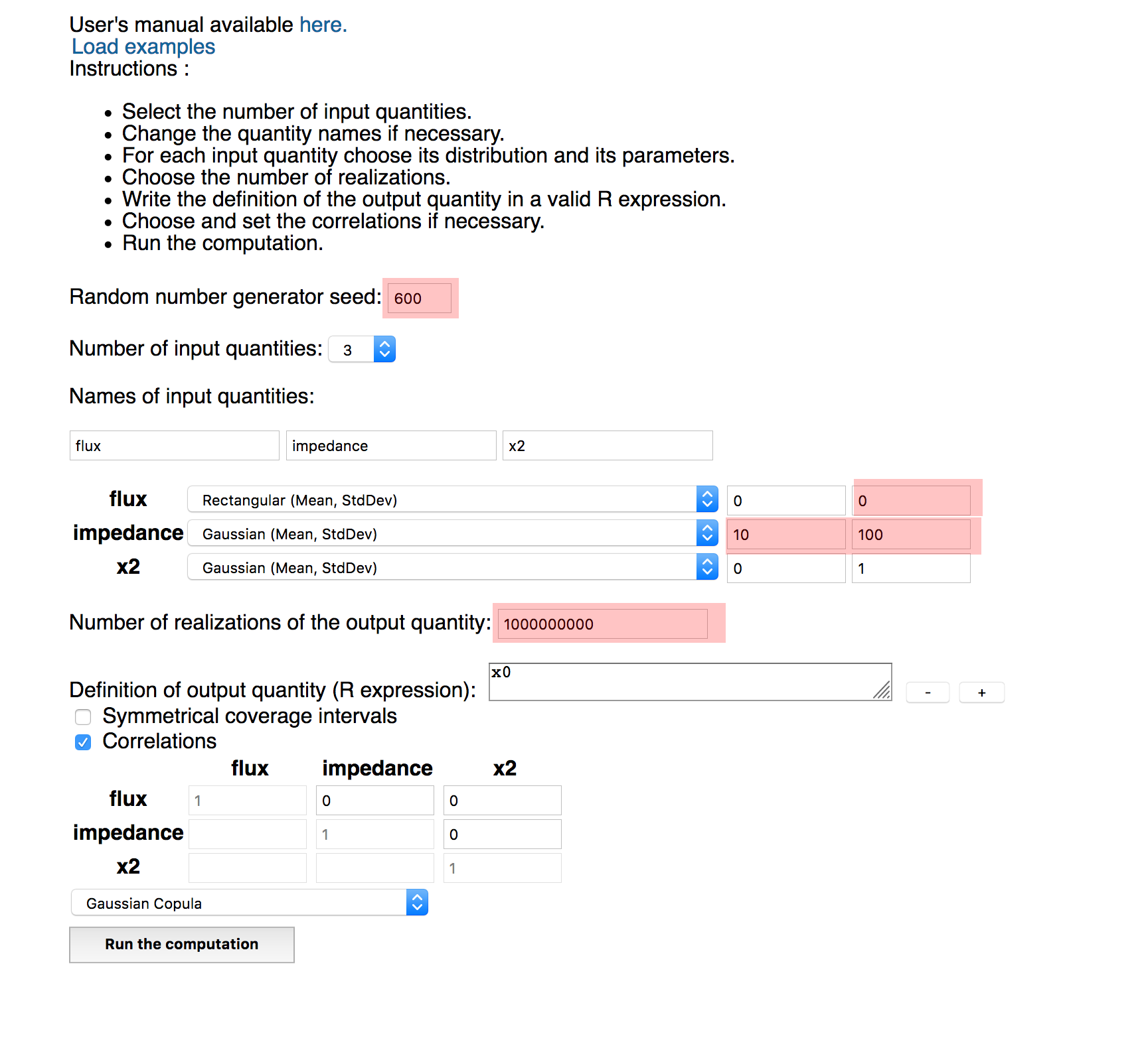 NIST UI Issues